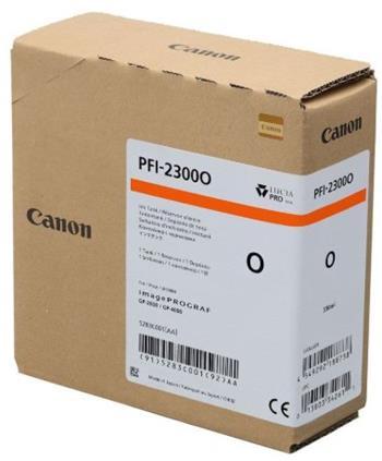 kazeta CANON PFI-2300O Orange iPF GP-2000/2600S/4000/4600S/6600S (330 ml)