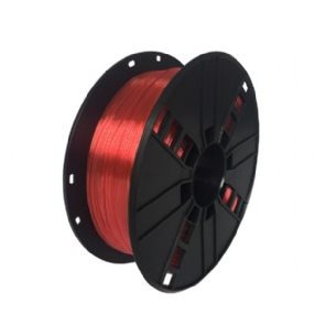 PETG filament pre 3D tlač, priemer 1,75mm, 1kg, farba červená, Gembird