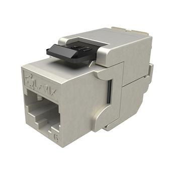 Samorezný keystone Solarix CAT6 STP SXKJ-6-STP-BK-SA