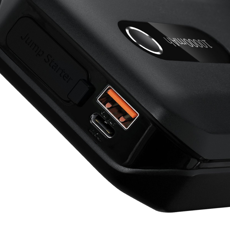 Baseus Super Energy Car Jump Starter (10000mAh,štart.prúd 1000A) čierny 2