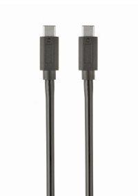 kábel USB typ C na USB typ C, 1,5m, 60W, 480Mb/s čierny, CABLEXPERT