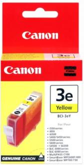 kazeta CANON BCI-3eY yellow BJC 3000/6000, S400/500/600, i55