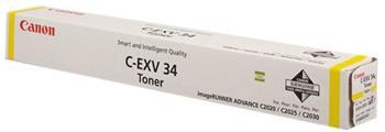 toner CANON C-EXV34 yellow iRAC2020L/iRAC2020i/iRAC2030L/iRAC2030i (19000 str.)