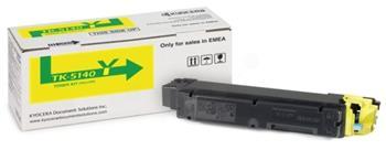 toner KYOCERA TK-5140Y Yellow Ecosys M6030cdn/M6530cdn/P6130cdn (5000 str.)