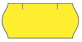 cenovkové etikety 26x12 CONTACT METO 100 - žlté (pre etiketovacie kliešte) 1.500 ks/rol.