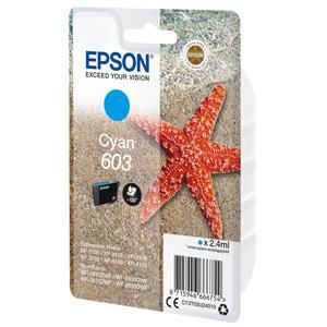 kazeta EPSON 603 Cyan (150 str) 2,4ml