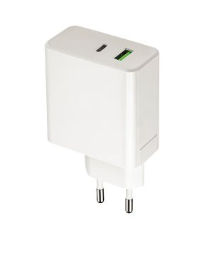 nabíjačka Setty LSI-01, PD+QC, USB + USB-C 45W LSI-01 biela