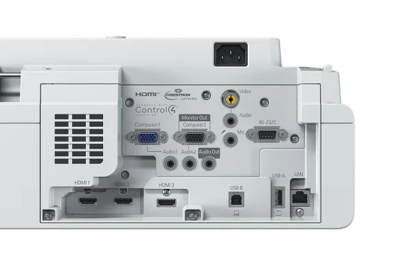 projektor EPSON EB-720, 3LCD Laser, XGA, 3800ANSI, 2,5mil:1, HDMI, LAN, WiFi, Miracast - UST