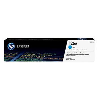 TONER HP CE311A Azúrový toner HP126A pre LaserJet Pro CP1025/nw (1000 str.)