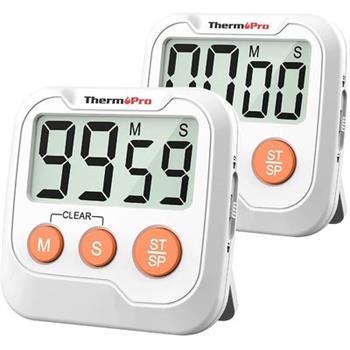 digitálny časovač ThermoPro TM-03 (stopky, odpočítavanie, alarm)