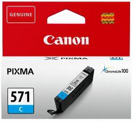 kazeta CANON CLI-571C cyan MG 5750/5751/6850/6851/7750/7751 (173 str.)