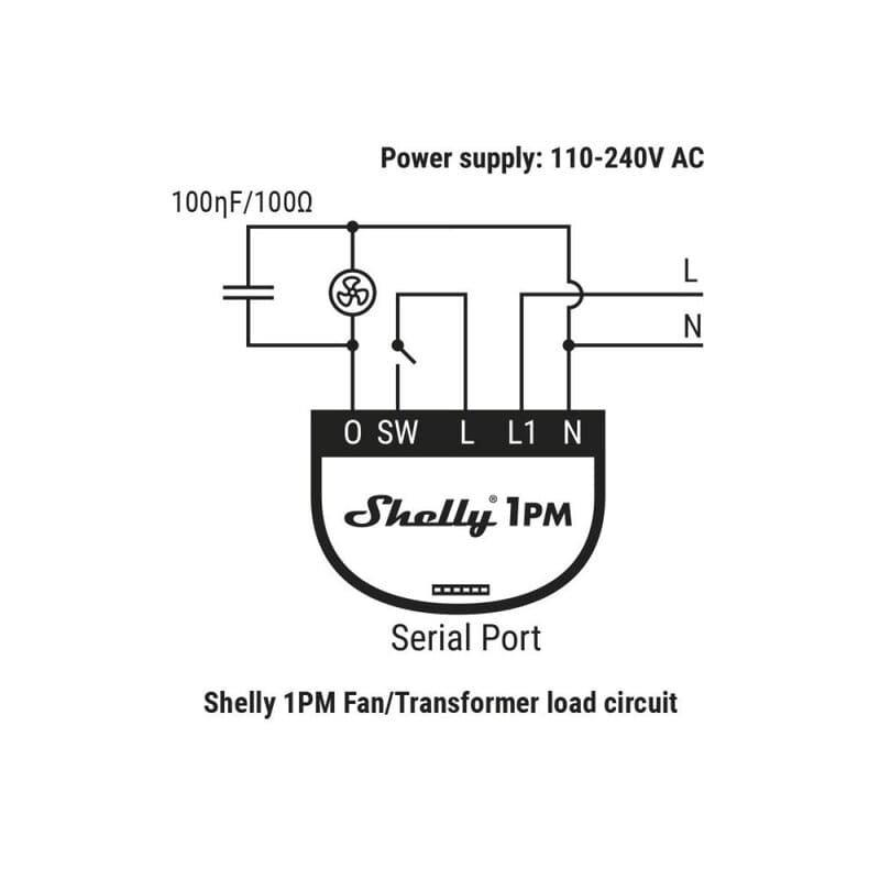 tlmič napätia Shelly RC Snubber 1