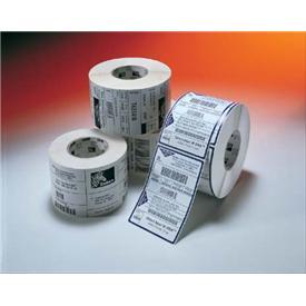 LABEL, POLYPROPYLENE, 102X152MM; THERMAL TRANSFER, POLYPRO 3000T GLOSS, PERMANENT ADHESIVE, 25MM COR