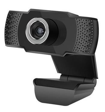 Web kamera C-TECH CAM-07HD, 720P / USB 2.0, mikrofón, čierna