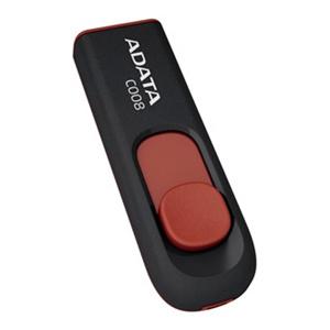 USB kľúč ADATA Classic Series C008 64GB USB 2.0, výsuvný konektor,čierno-červený