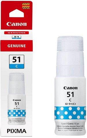 atramentová náplň CANON GI-51C cyan PIXMA G1520/G2520/G2560/G3520/G3560 (7700 str.)