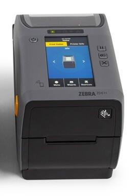 Zebra TT Printer (74M) ZD611, Color Touch LCD; 203 dpi, USB, USB Host, Ethernet, BTLE5, EU and UK Co