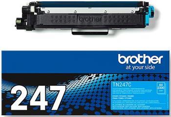 toner BROTHER TN-247 Cyan HL-L3210CW/L3270CDW, DCP-L3510CDW/L3550CDW, MFC-L3730CDN/L3770CDW (2300 st