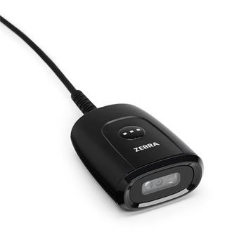 Zebra DS5502: Area Imager, Standard Range, Corded, White Illumination, Midnight Black