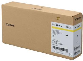 kazeta CANON PFI-3700Y Yellow iPF GP-2600S/4600S/6600S, PRO-2600/4600/6600 (700 ml)