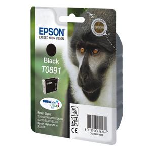 kazeta EPSON T0891 S20/SX105/SX205/SX218/SX405/BX300F black (5,8ml)l