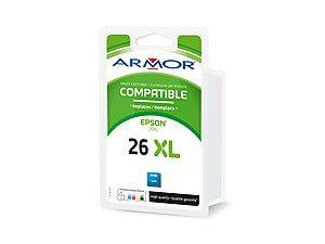 alt. kazeta wecare ARMOR pre EPSON T263240 Cyan pre XP510,520,600,700,710,720,800,810 14ml (700 str.