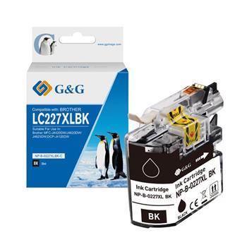 alt. kazeta G&G pre BROTHER LC227XLBK DCP-J4120DW MFC-J4420DW MFC-J4425DW MFC-J4620DW MFC-J4625DW (2