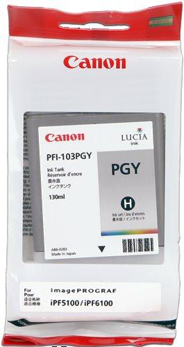 kazeta CANON PFI-103PGY Photo Grey pre iPF 5100/6100 (130 ml)