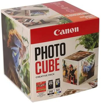 kazeta CANON PG-540 black + CL-541 color PHOTO CUBE WHITE ORANGE MG2150/3150