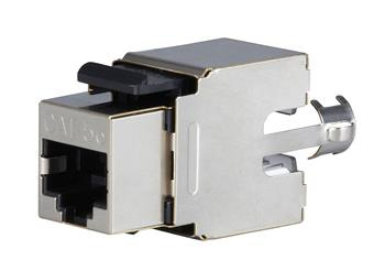 Zarezávací keystone Solarix CAT5E STP SXKJ-5E-STP-BK
