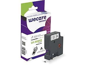 alt. páska wecare ARMOR pre DYMO S0720680, 40913 D1,Black/White,9mm*7m