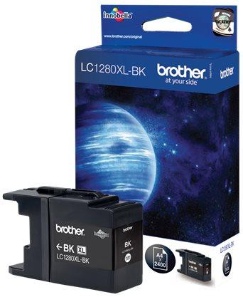 kazeta BROTHER LC-1280XL Black MFC-J6510DW/J6910DW (2400 str.)