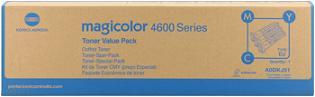 toner MINOLTA Magicolor 4650EN/4650DN/4690MF C/M/Y kit (3x 4000 str.)