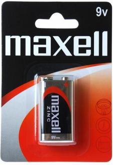 Batérie Maxell Zinc 9V 6F22 Blister 1ks