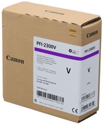 kazeta CANON PFI-2300V Violet iPF GP-2000/4000 (330 ml)