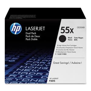 TONER HP CE255XD Dual pack pre LJ P3015 dvojbalenie (2x 12500 str.)