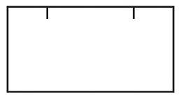 cenovkové etikety 37x19 CONTACT - biele (pre etiketovacie kliešte) 1.000 ks/rol.