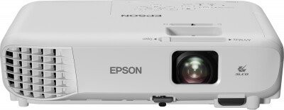 projektor EPSON EB-W06, 3LCD, WXGA, 3700ANSI, 16000:1, HDMI + platno 1