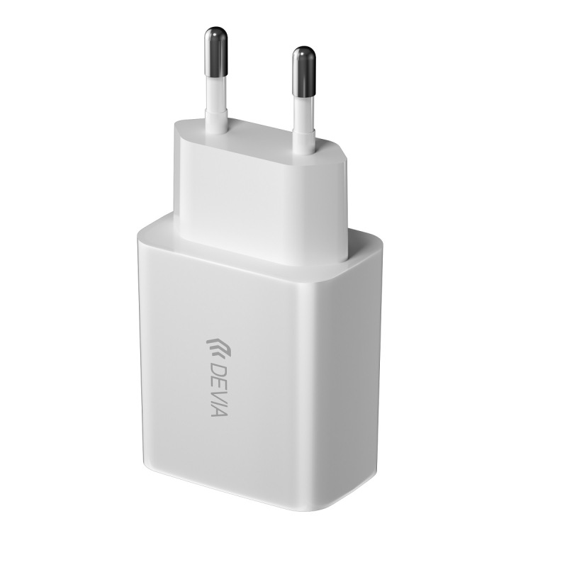 nabíjačka Devia Smart 2x USB 2,4A biela 1