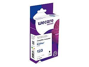 alt. kazeta wecare ARMOR pre BROTHER LC123BK Black pre DCPJ4110,MFCJ4310,4410,4510 6ml (600 str.)