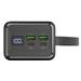 Platinet PMPB6065 Powerbanka 60000 mAh 65W Power Delivery, 2xUSB-C, 2xUSB-A, kábel USB-C 1m, black 8