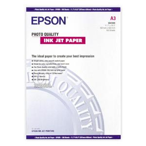 papier EPSON S041068 Photo quality inkjet 104g/m2, A3, 100ks