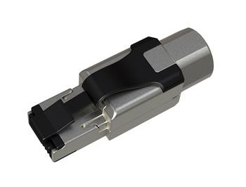 Konektor MPTL RJ45 CAT6A STP samorezný SXRJ45-6A-STP-BK-SA-N