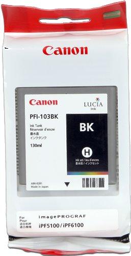 kazeta CANON PFI-103BK Black pre iPF 5100/6100 (130 ml)