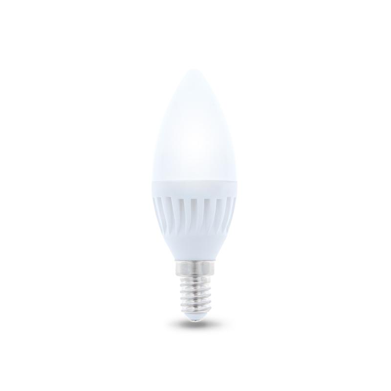 LED žiarovka Forever E14 C37 10W 230V 6000K (studená biela) 900lm keramická 1