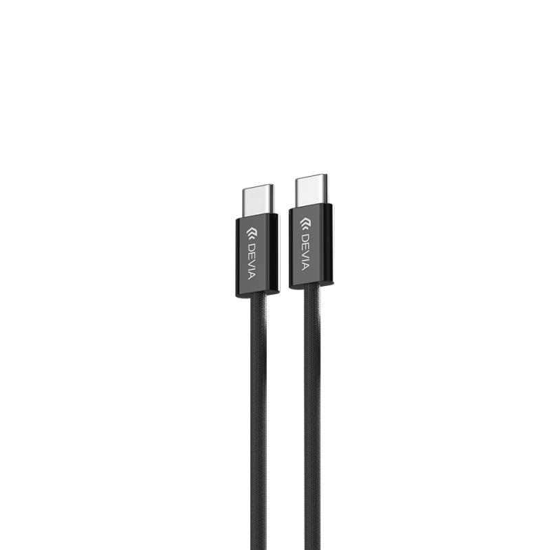 kábel Devia Smart EC325 PD USB-C - USB-C 1,0 m 60W 3A čierny