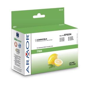 alt. kazeta wecare ARMOR pre EPSON WP4000,WP4500 Yellow XL C13T702440 22ml (2000 str.)