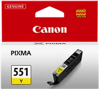 kazeta CANON CLI-551Y yellow MG 5450/6350, iP 7250, MX 925 (330 str.)