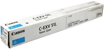 toner CANON C-EXV51LC cyan iRAC5535/AC5540/AC5550/AC5560 (26000 str.)