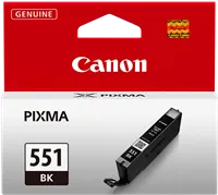 kazeta CANON CLI-551BK black MG 5450/6350, iP 7250, MX 925 (330 str.)